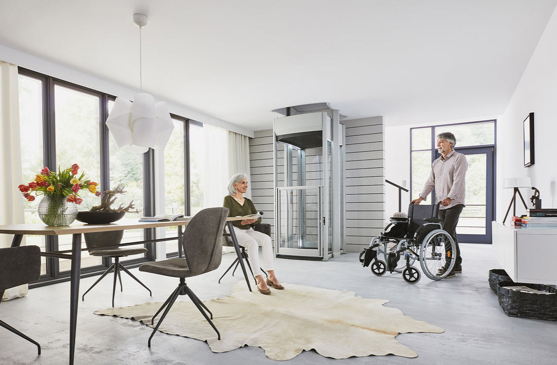 Home lifts for injury recovery, rehabilitation and short-term disabilities